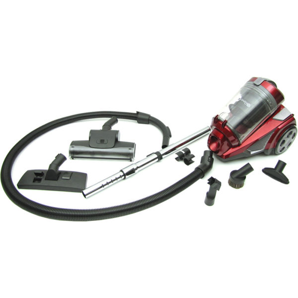 AHC-RR Revo Red Bagless HEPA Canister Vacuum 5