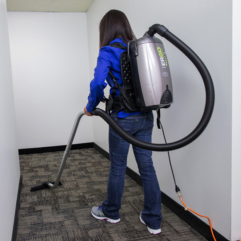 why use a backpack vacuum cleaner?