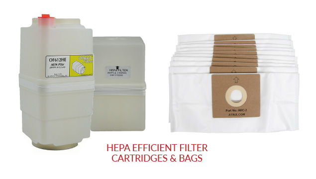 HEPA Filters and Accessories by Atrix